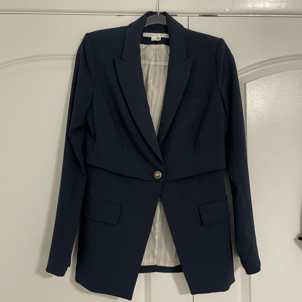 Veronica Beard Navy Blazer